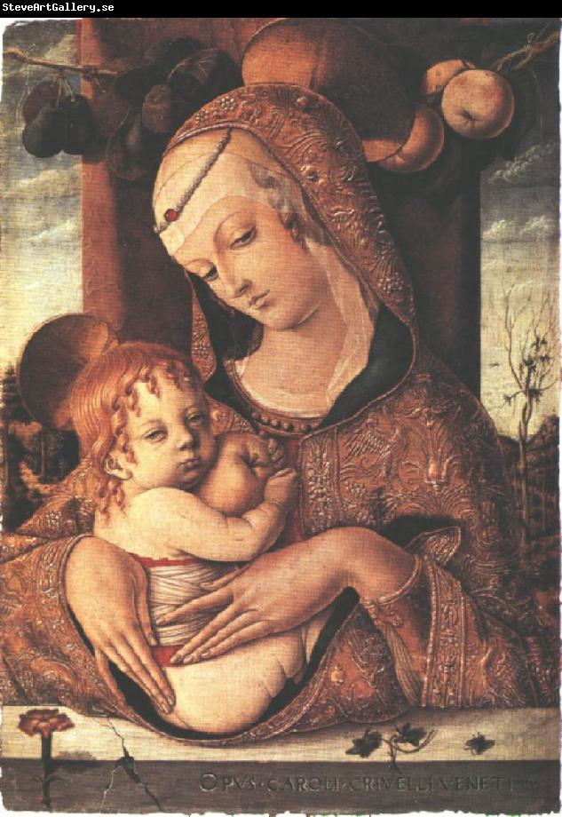 CRIVELLI, Carlo Virgin and Child dfg